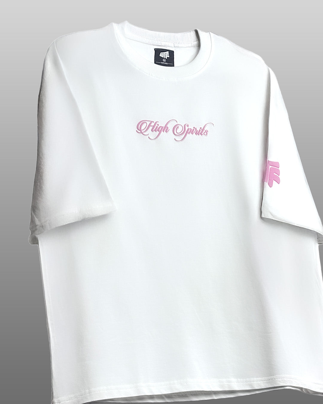 Absolute Baddie Boxy-Fit White T-shirt