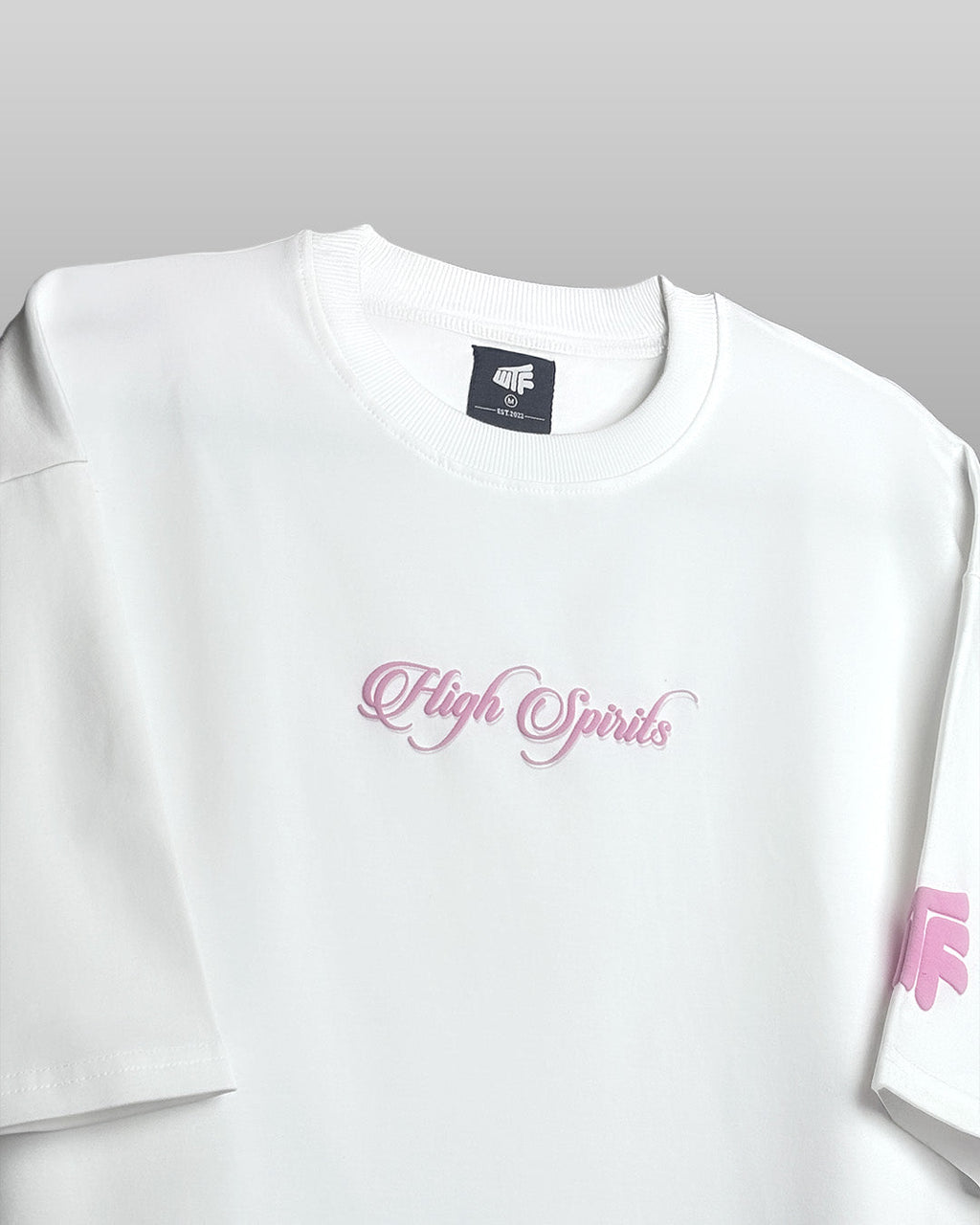 Absolute Baddie Boxy-Fit White T-shirt