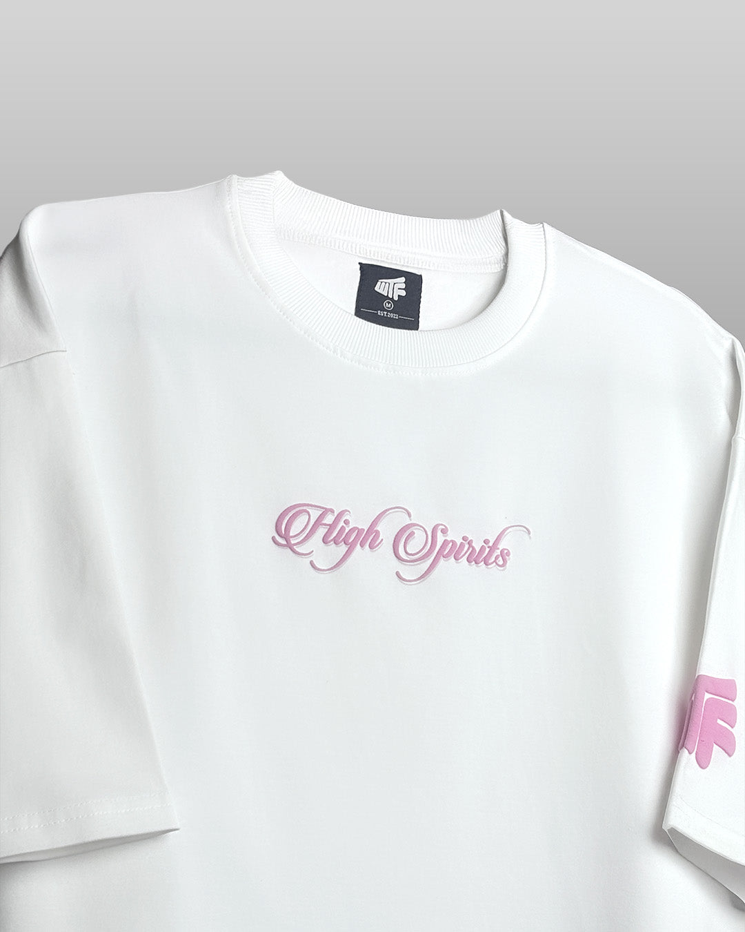 Absolute Baddie Boxy-Fit White T-shirt