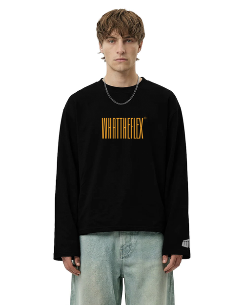 Alpha Full Sleeves Boxy Fit T-shirt