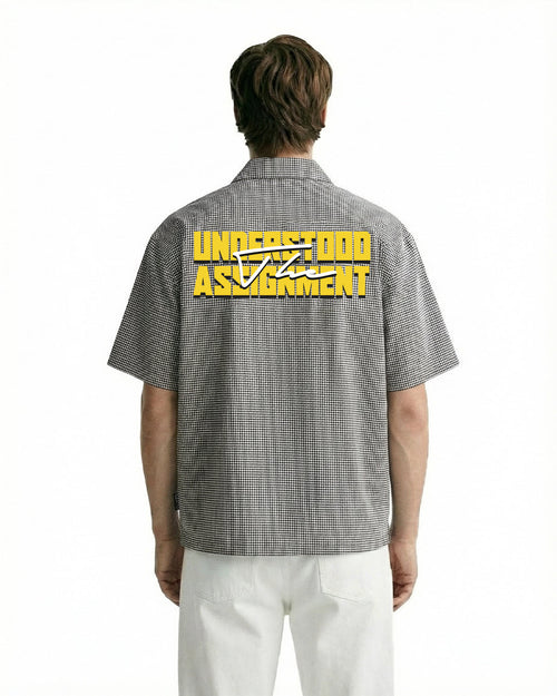Assignment Half Sleeves Checks Shirt