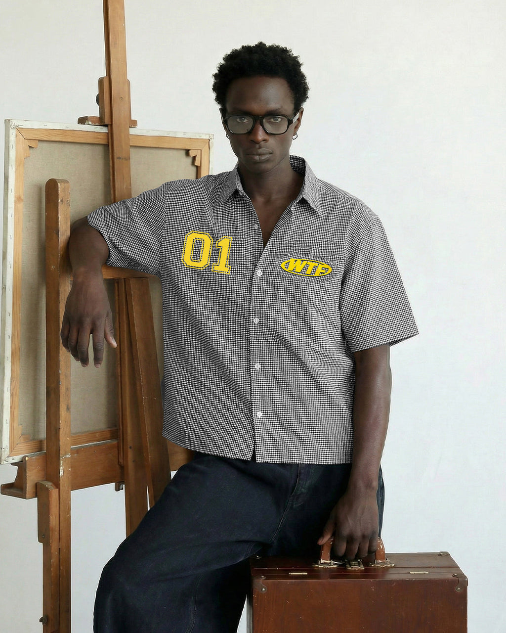 Assignment Half Sleeves Checks Shirt
