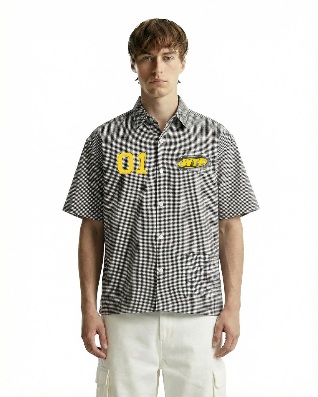 Assignment Half Sleeves Checks Shirt