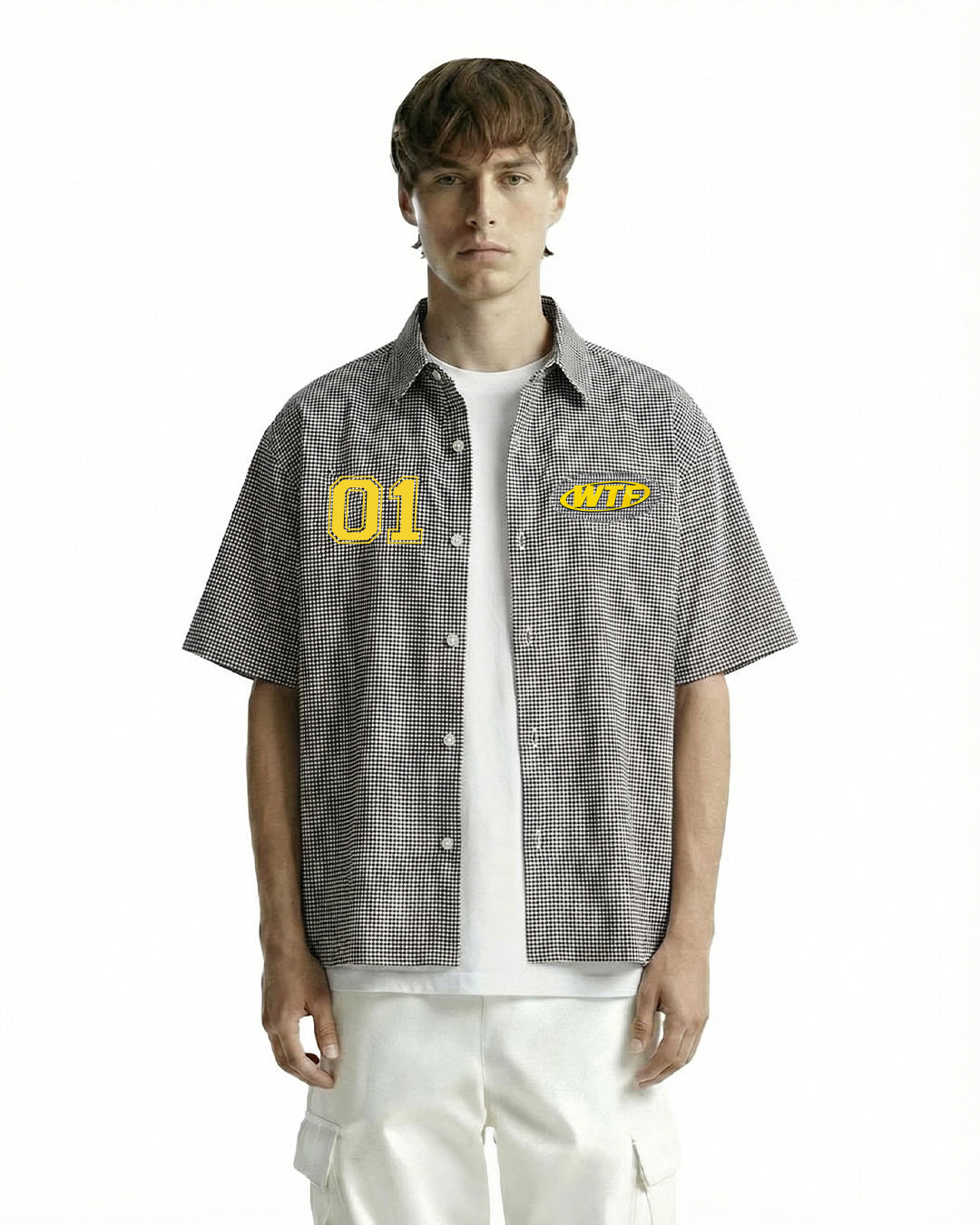 Assignment Half Sleeves Checks Shirt