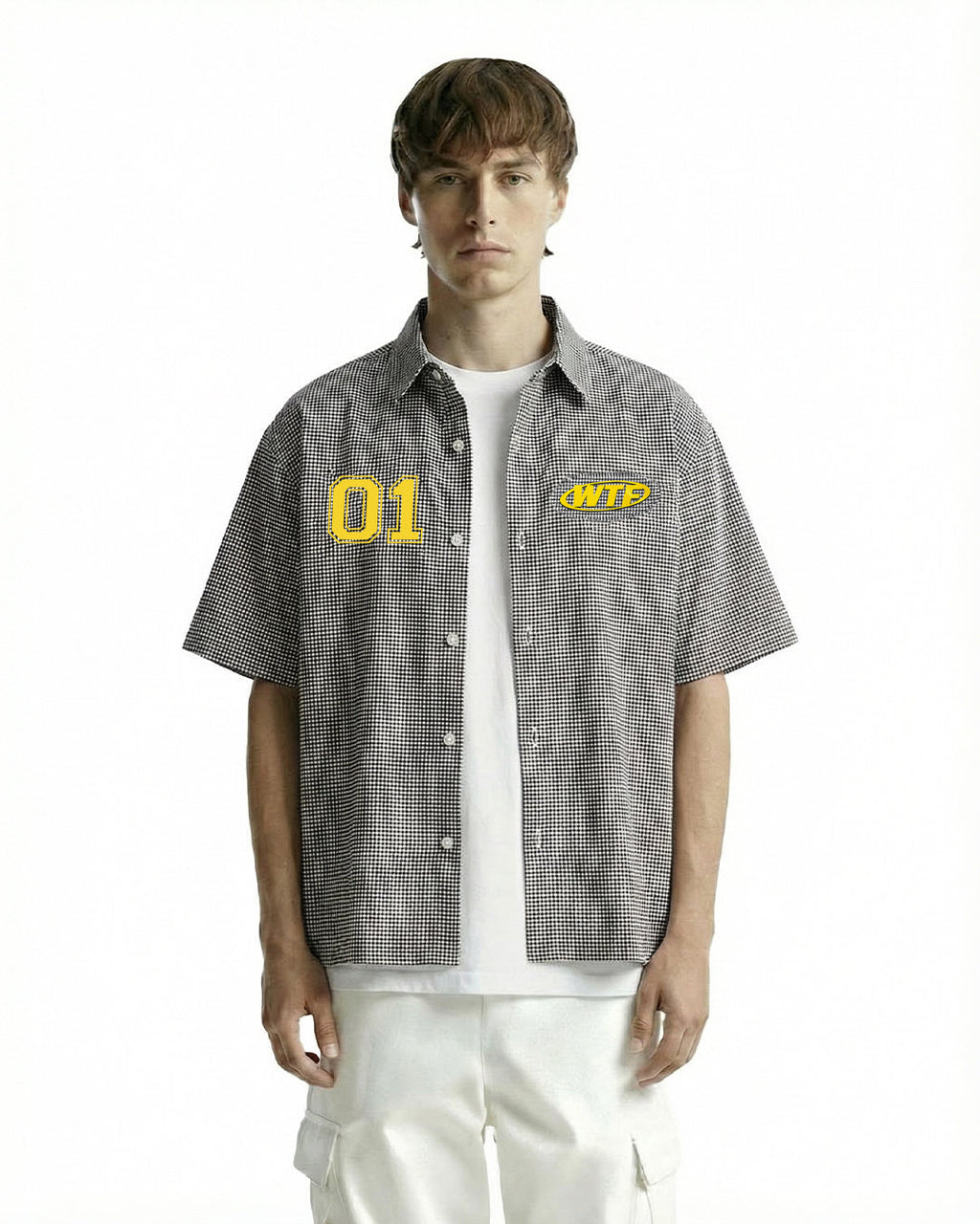 Assignment Half Sleeves Checks Shirt