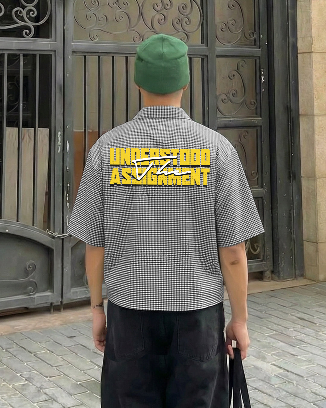 Assignment Half Sleeves Checks Shirt