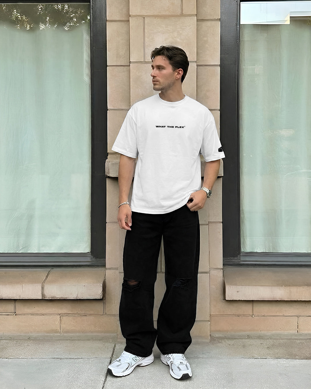 Deep Night Rugged Baggy Jeans