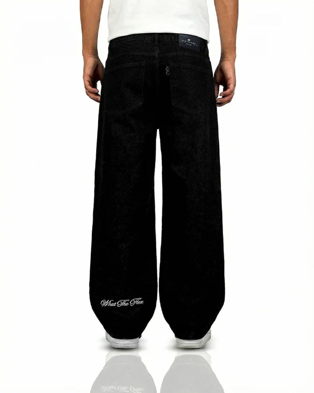Deep Night Rugged Baggy Jeans