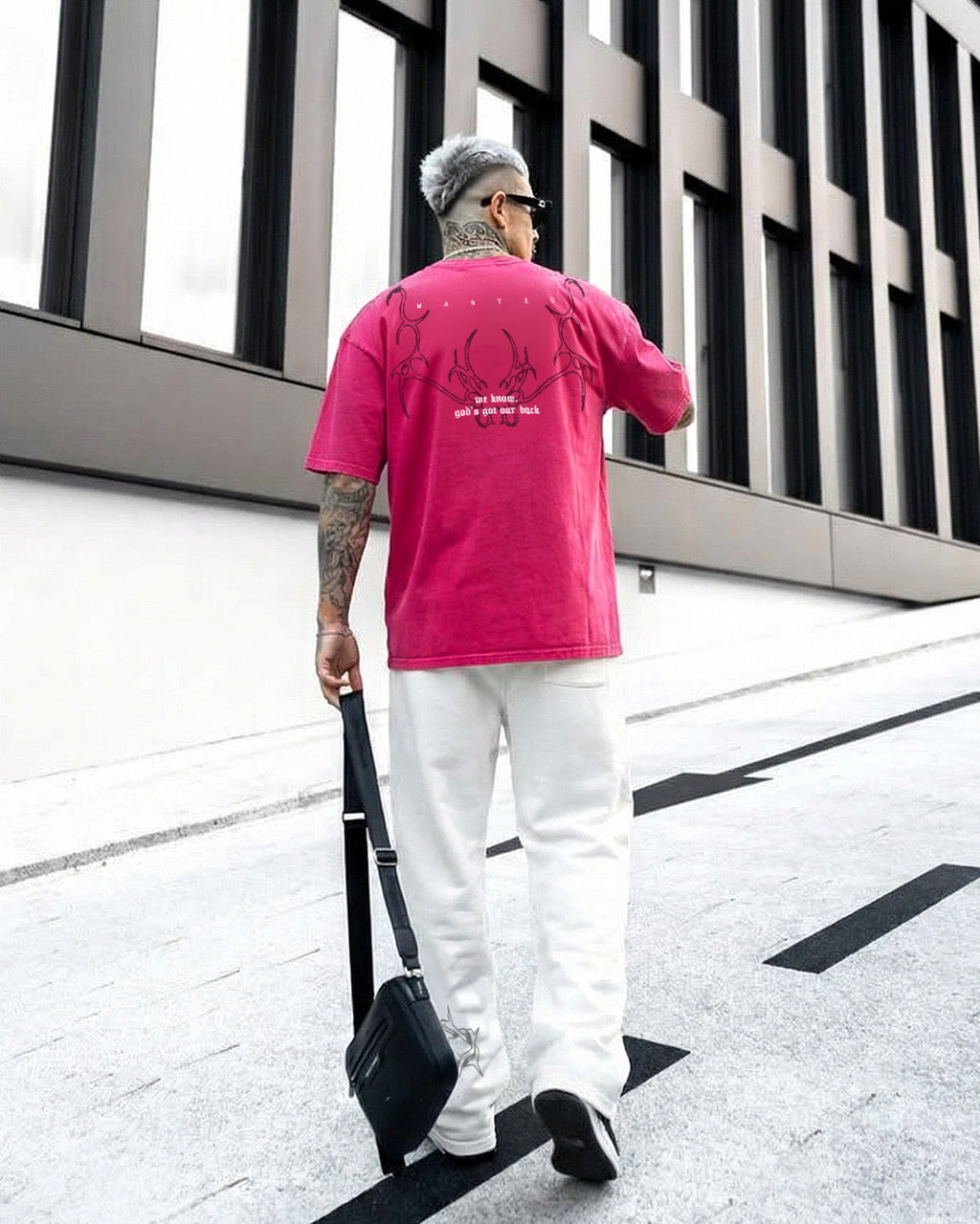 Reborn Pink Acid Wash T-Shirt