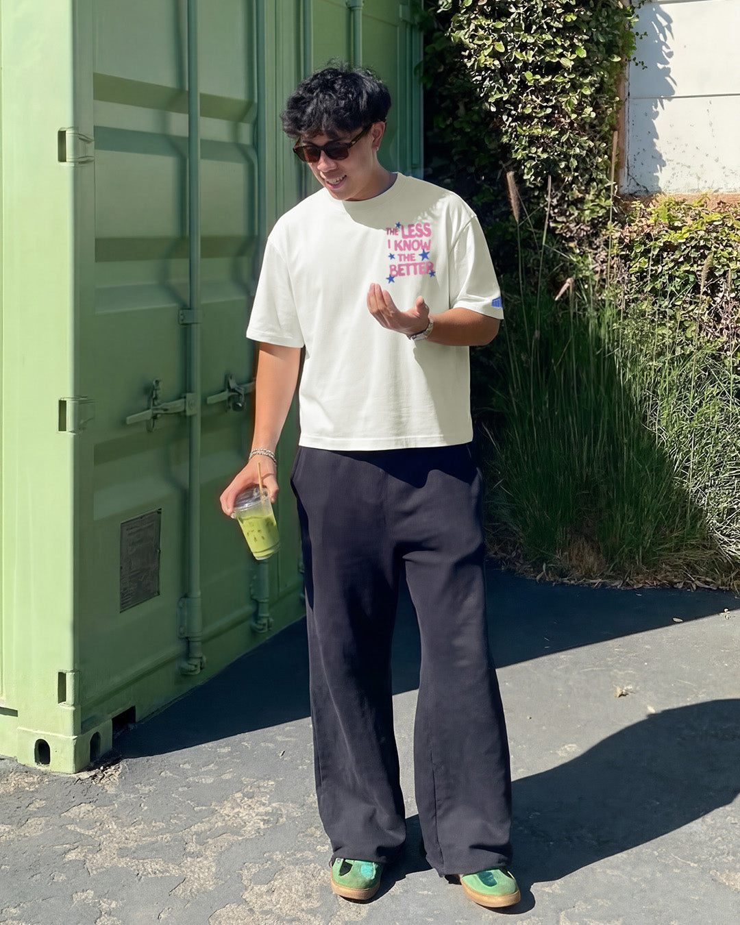 Better Boxy-Fit Off-White T-shirt