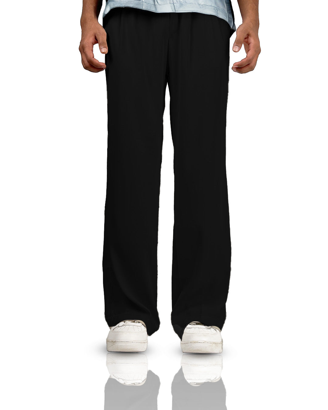 Black Classic Korean Pants