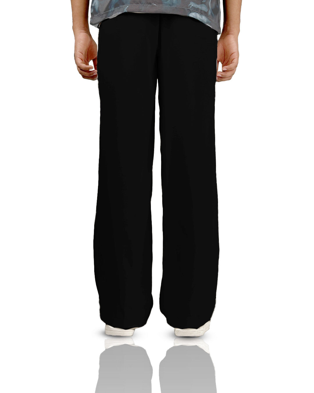 Black Classic Korean Pants