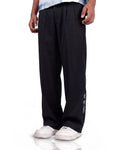 Structured Black Korean Pants