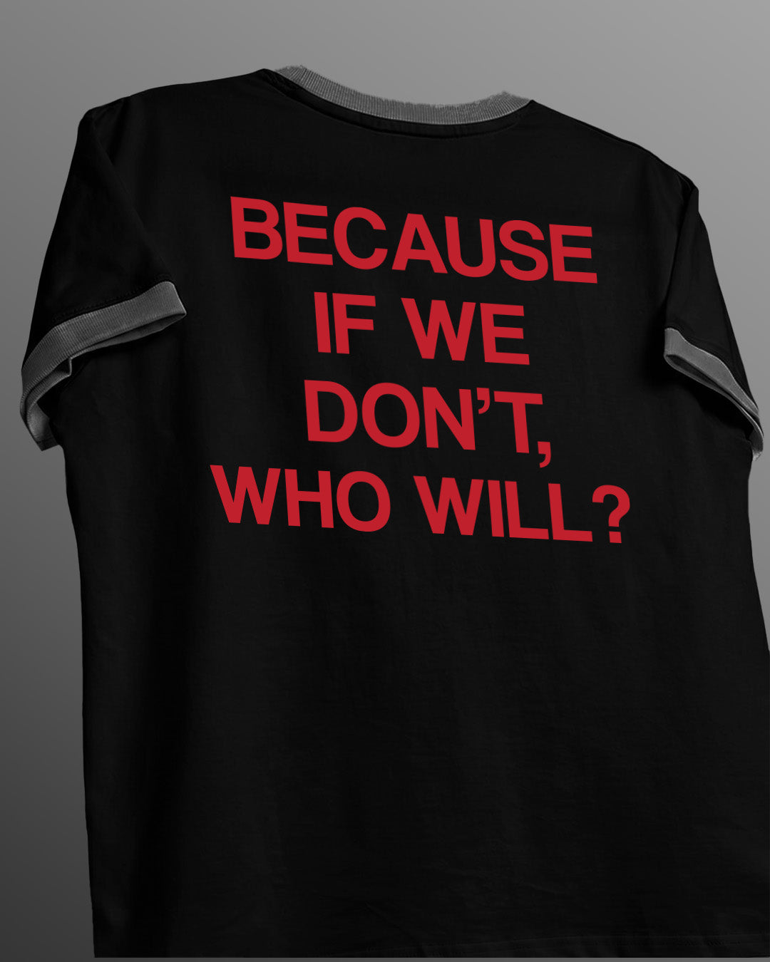 By Myself Slim Fit Ringer T-shirt