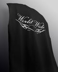Worldwide Black Cotton Boxy Vest