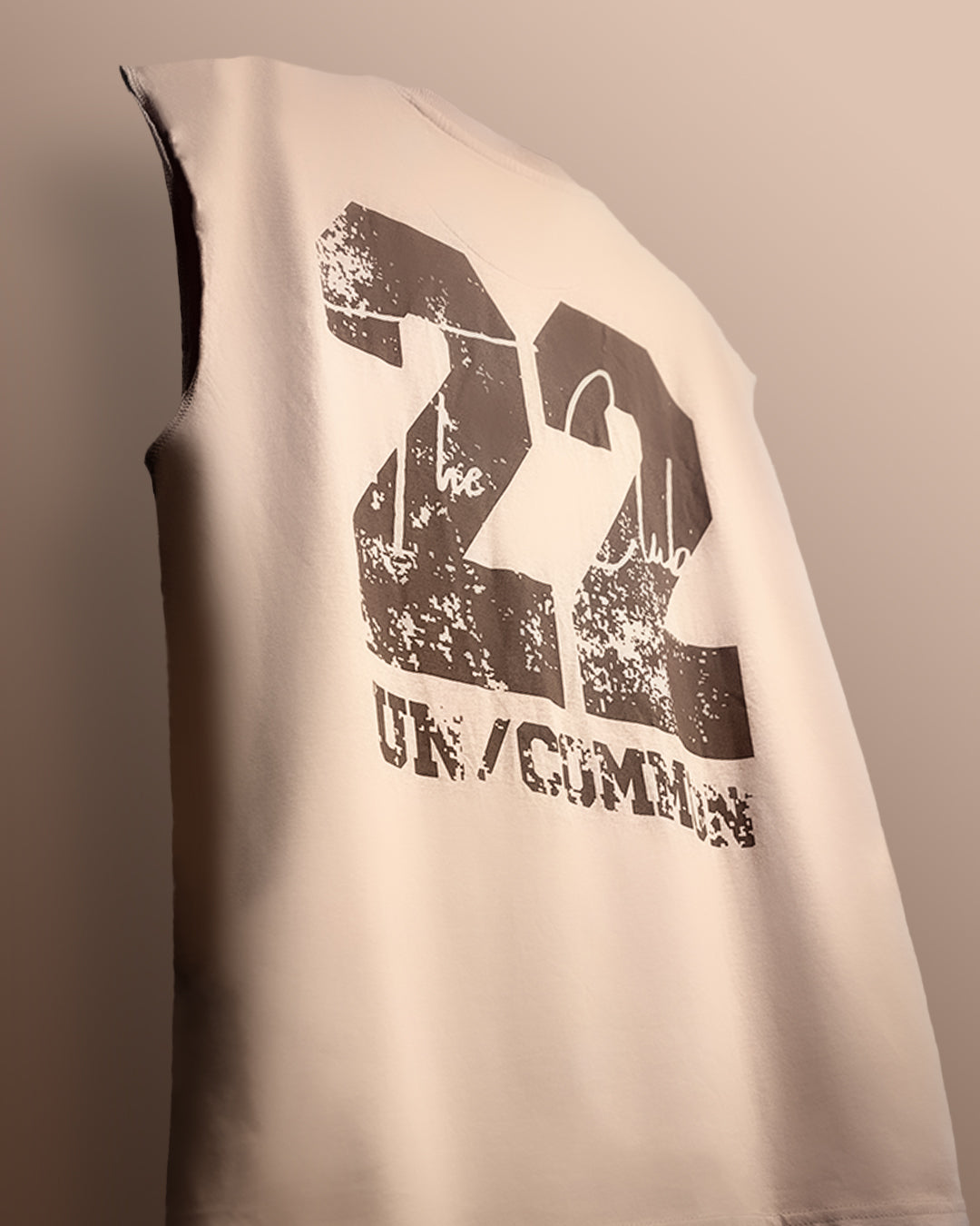 Uncommon Brown Cotton Boxy Vest