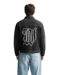 Charcoal Black Denim Jacket - Exclusive