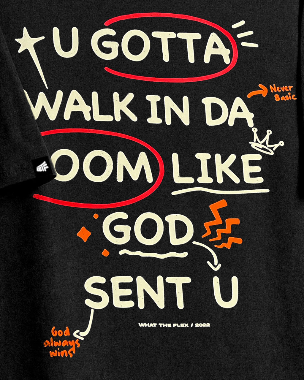 Da Win Acid Wash Boxy-Fit T-shirt