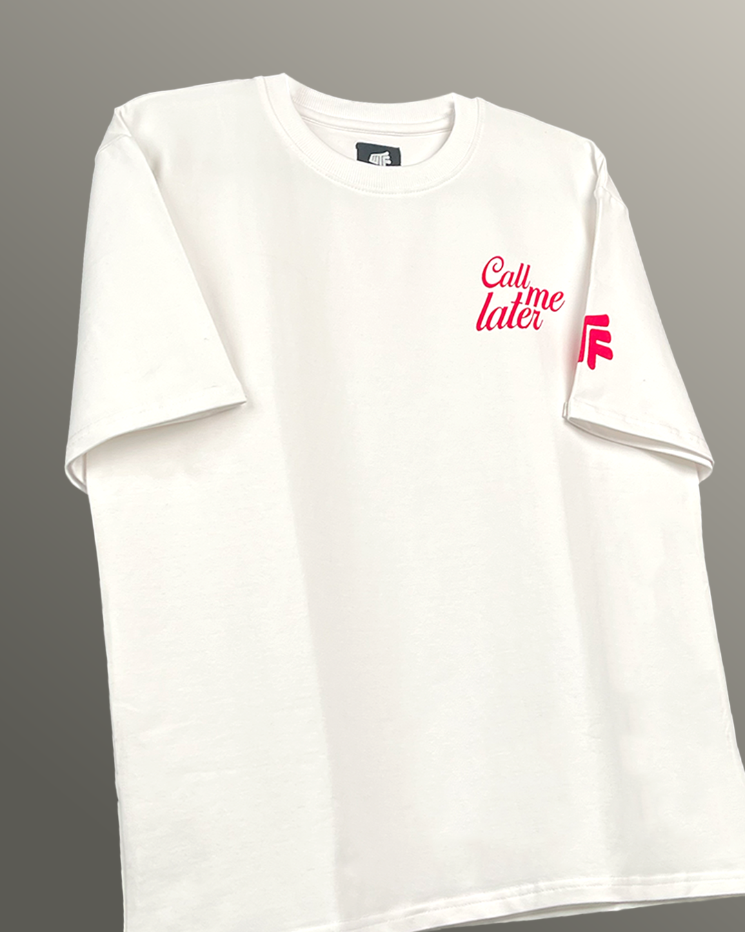 Deadlines Heavyweight White T-Shirt