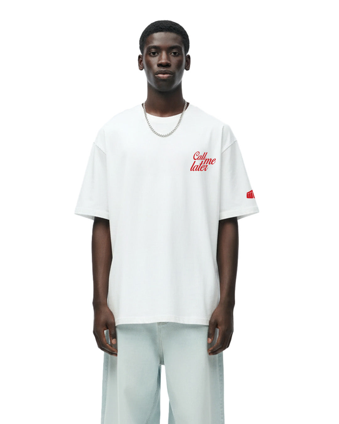 Deadlines Heavyweight White T-Shirt