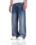 Echo Blue Baggy Jeans