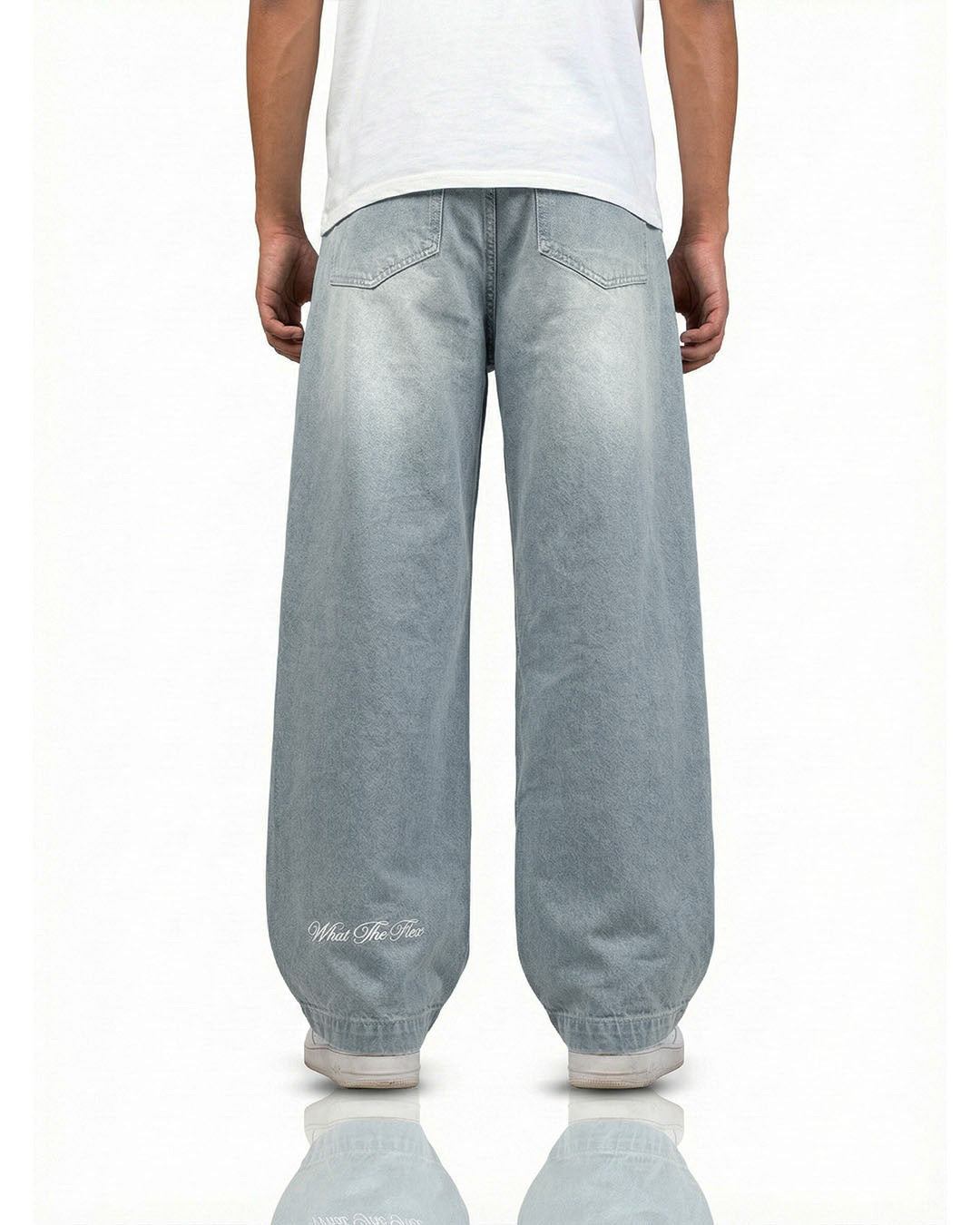 Frost Blue Baggy Jeans