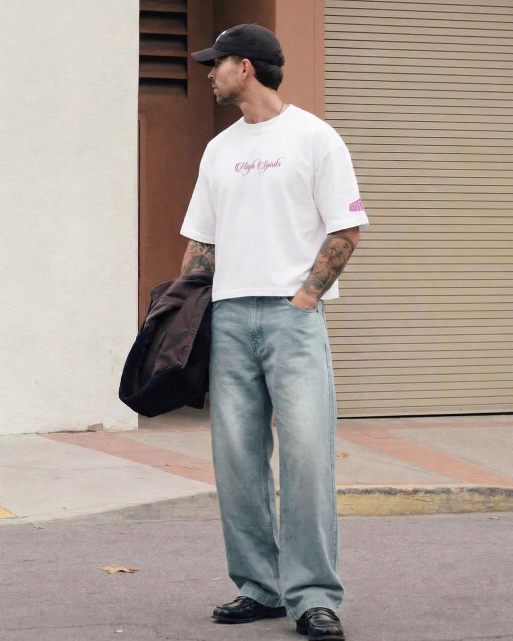 Frost Blue Baggy Jeans