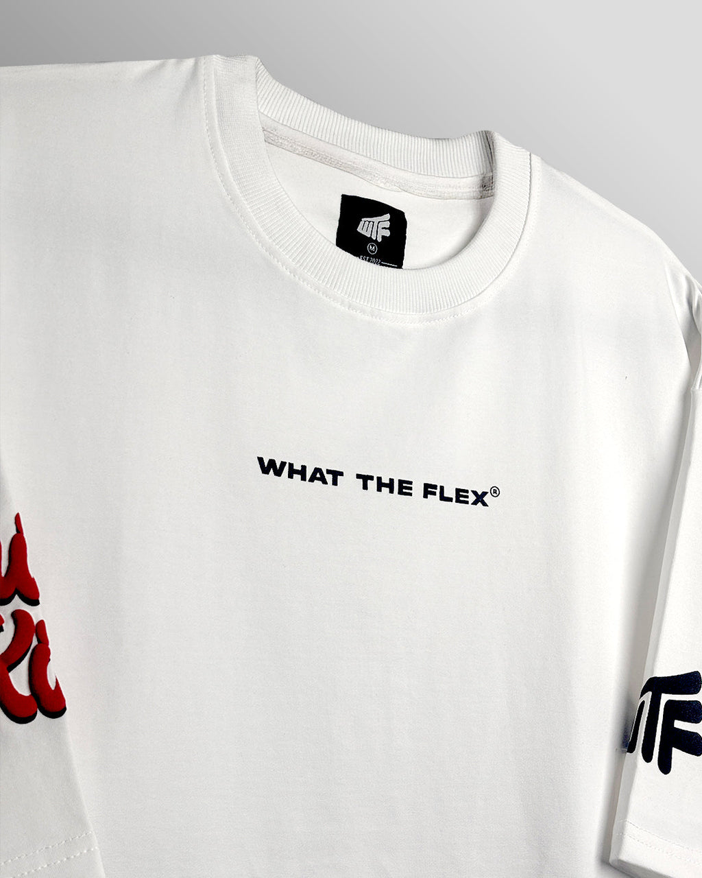 Flex Soda Boxy-Fit White T-Shirt