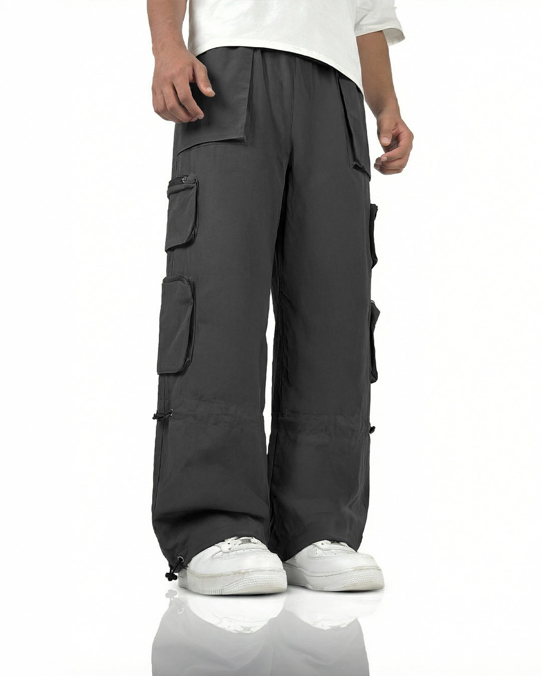 Loadout Grey Parachute Pants