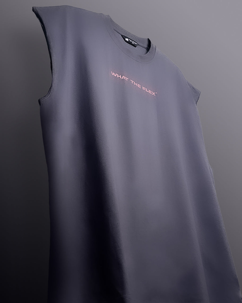 Provider Grey Cotton Boxy Vest