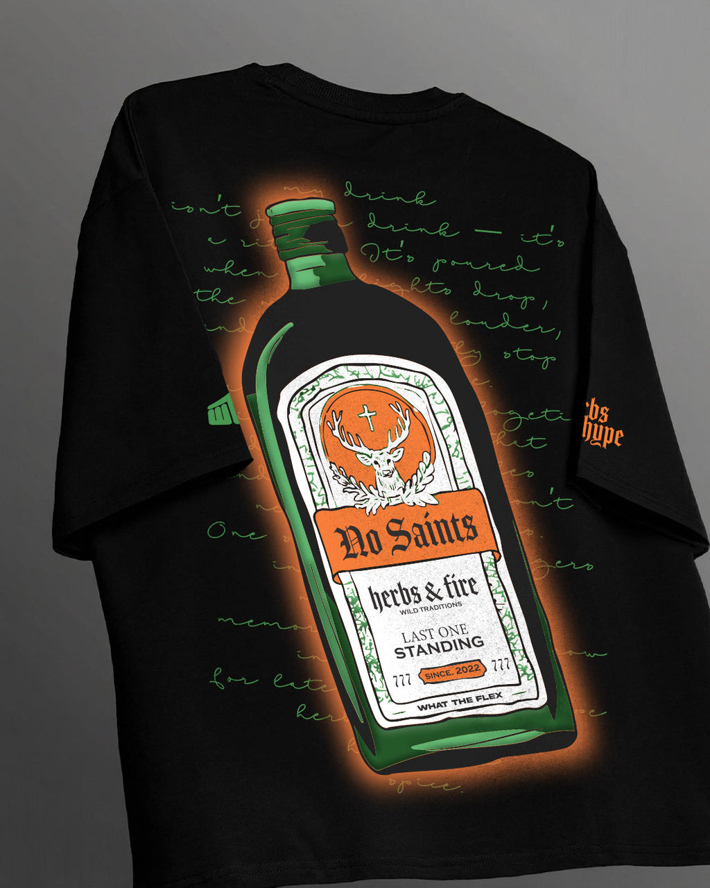 Herbs And Fire Boxy-Fit T-shirt