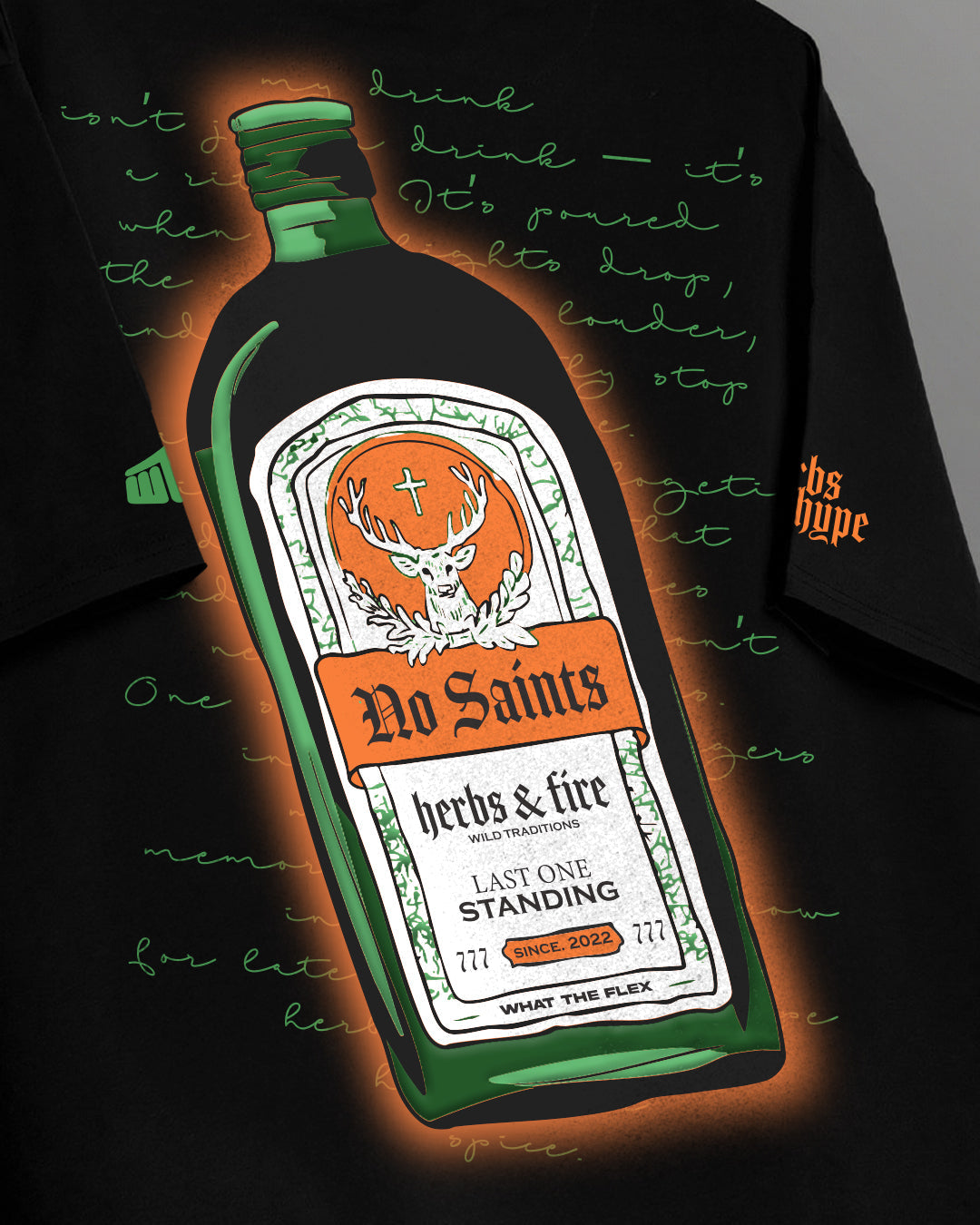 Herbs And Fire Boxy-Fit T-shirt