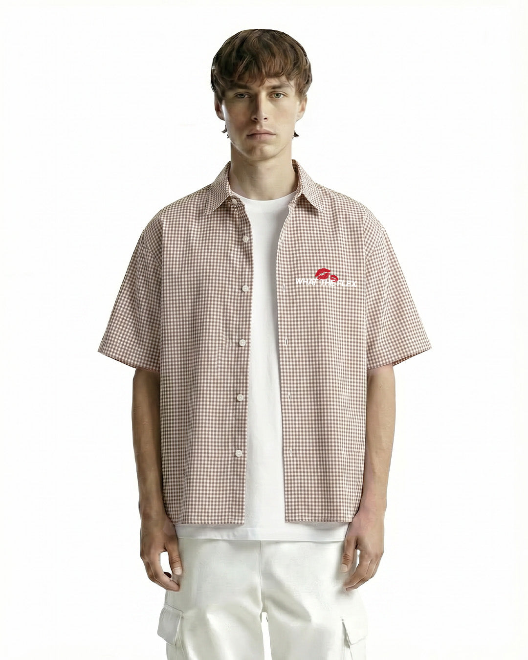 Home Half Sleeves Checks Shirt