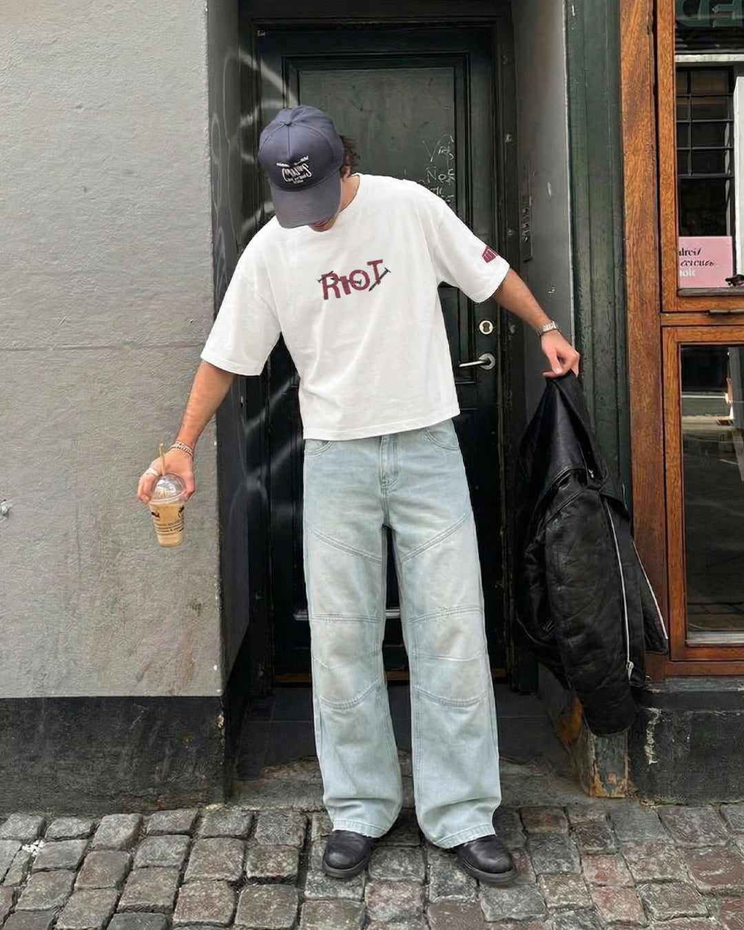 Horizon Blue Baggy Jeans