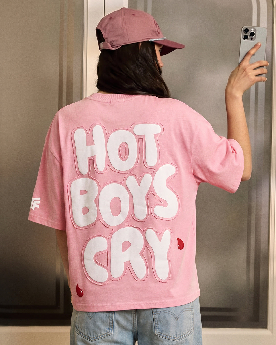 Hot Boys Cry Boxy-Fit T-shirt