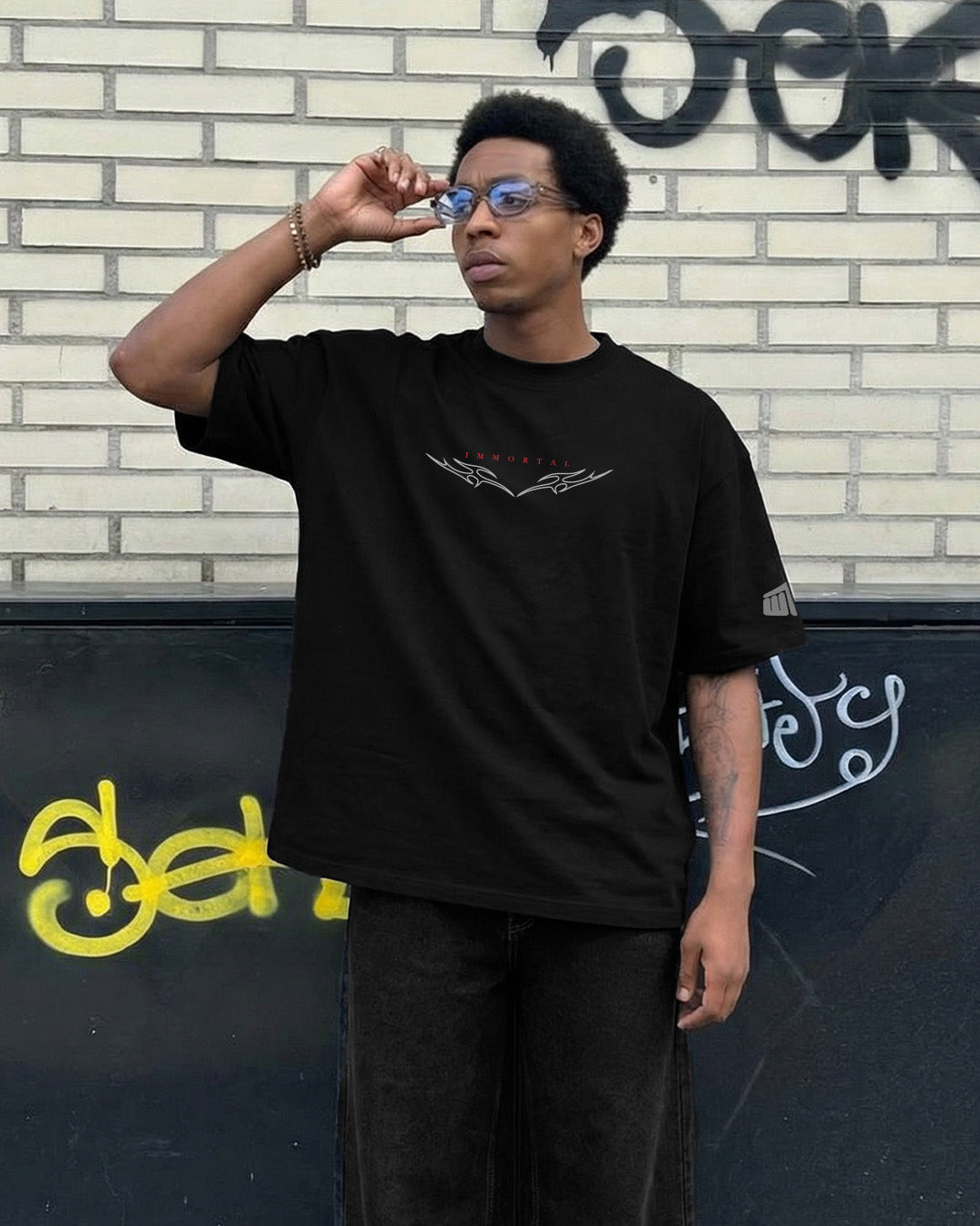 Immortal Reflective Heavyweight T-shirt