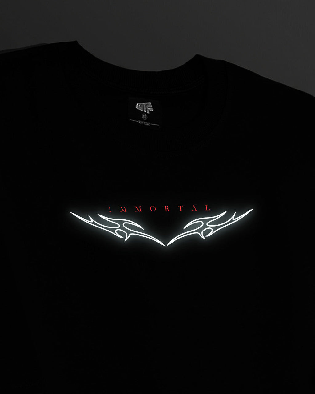Immortal Reflective Heavyweight T-shirt