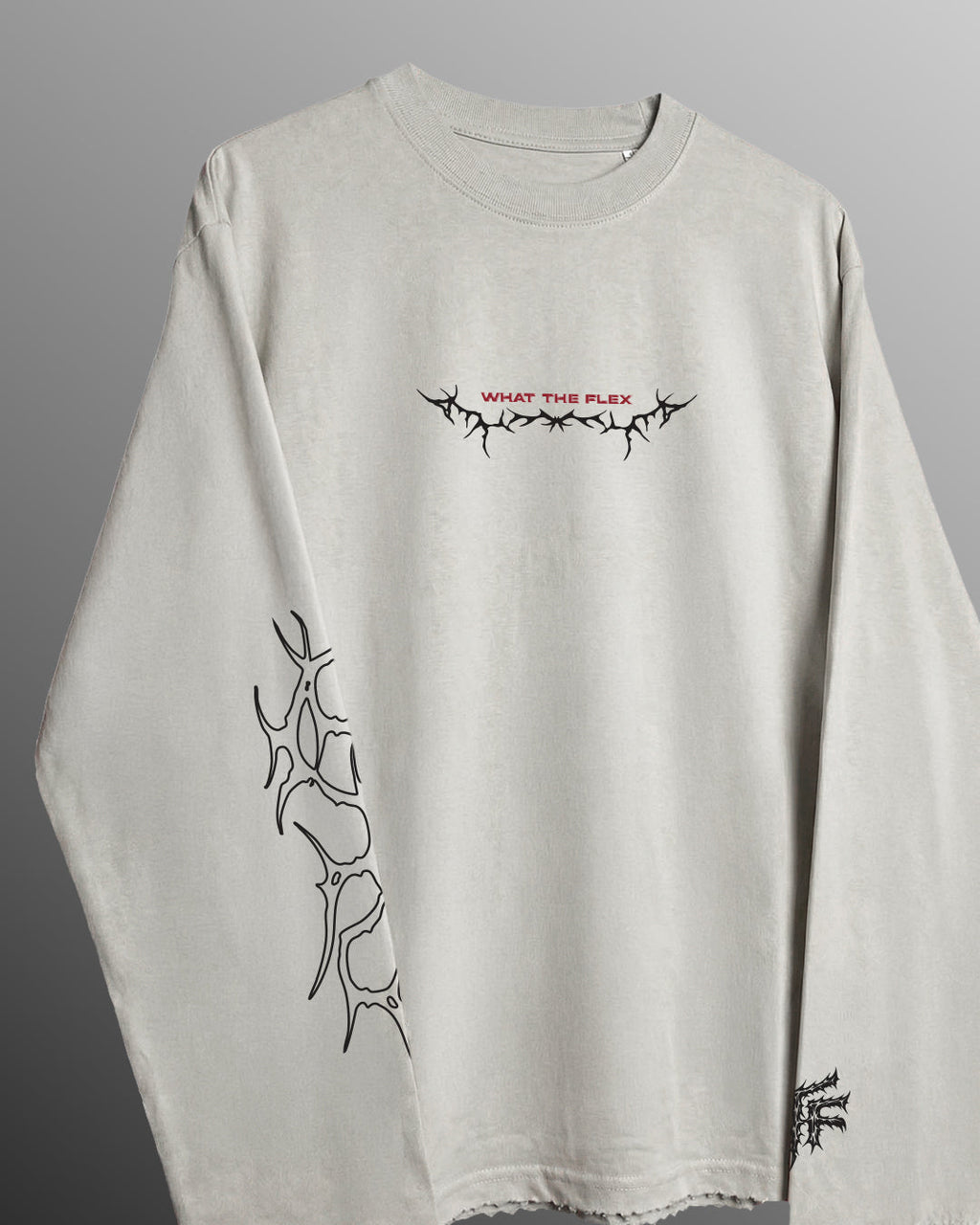 Inner Peace Full Sleeves Boxy-Fit T-shirt