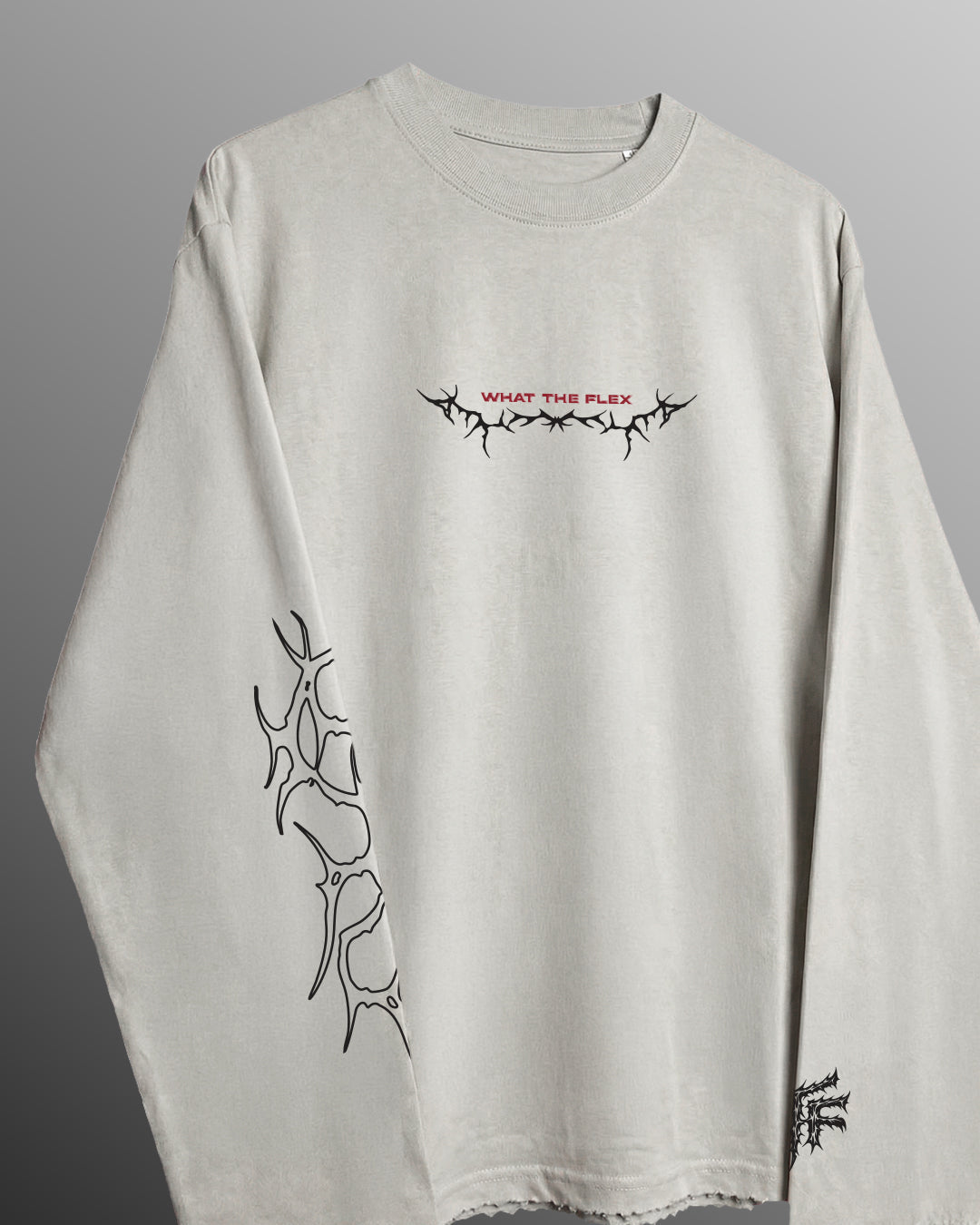 Inner Peace Full Sleeves Boxy-Fit T-shirt