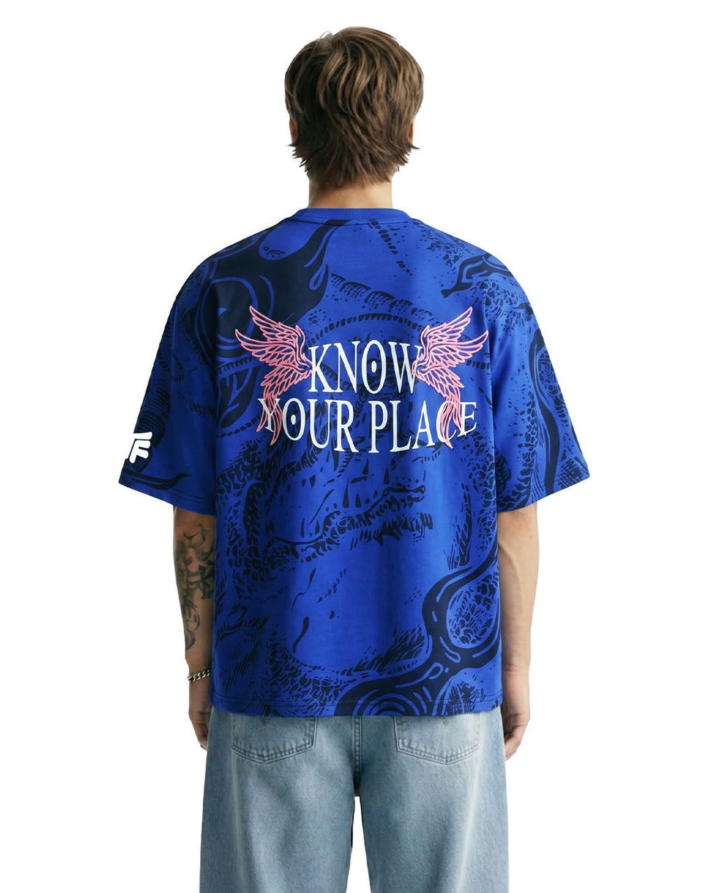 Know Your Place Boxy-Fit T-shirt