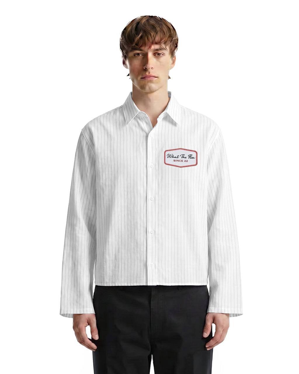 Lost faces Linen Striped Shirt