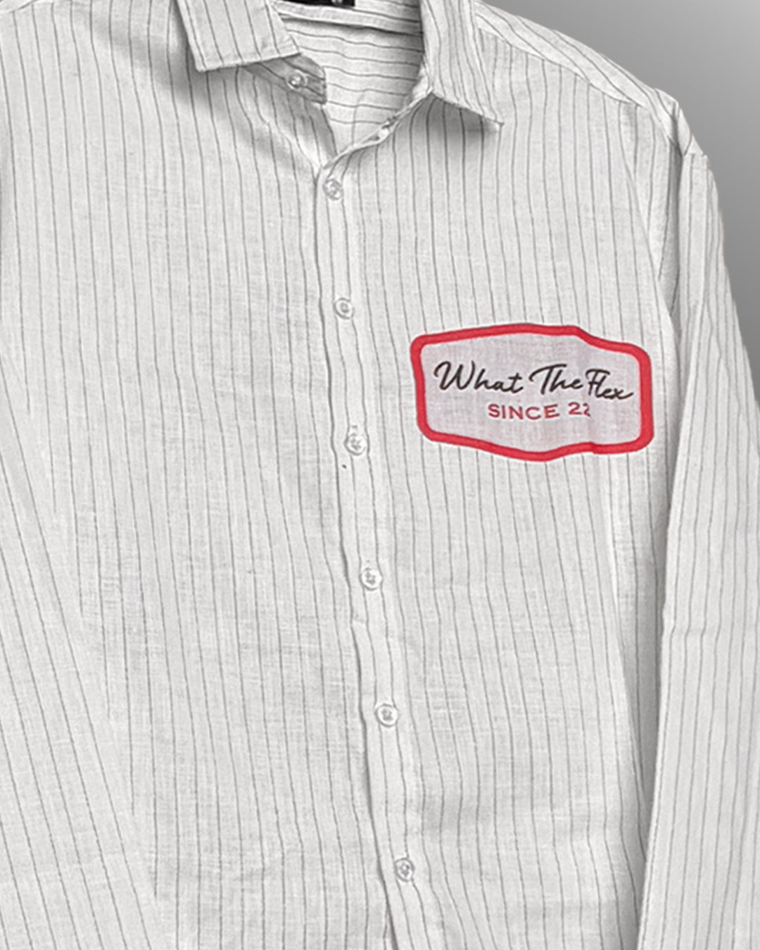 Lost faces Linen Striped Shirt