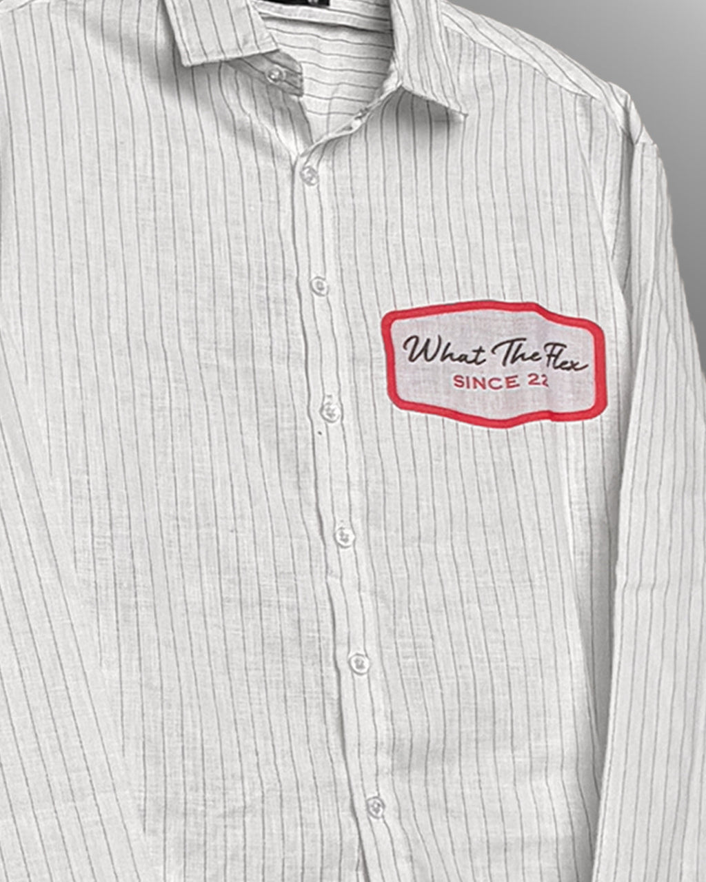 Lost faces Linen Striped Shirt