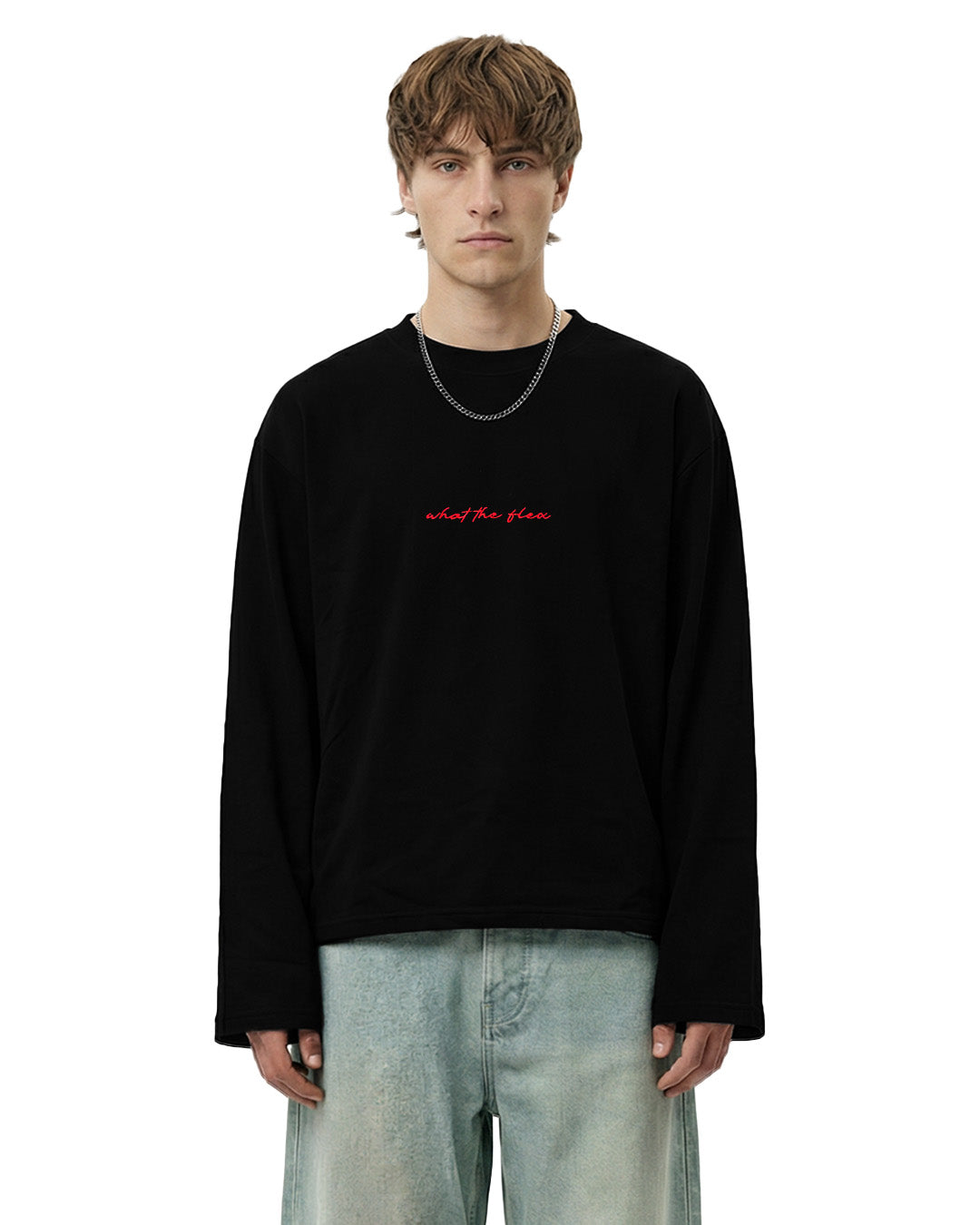Manifested Full Sleeves Boxy-Fit T-shirt