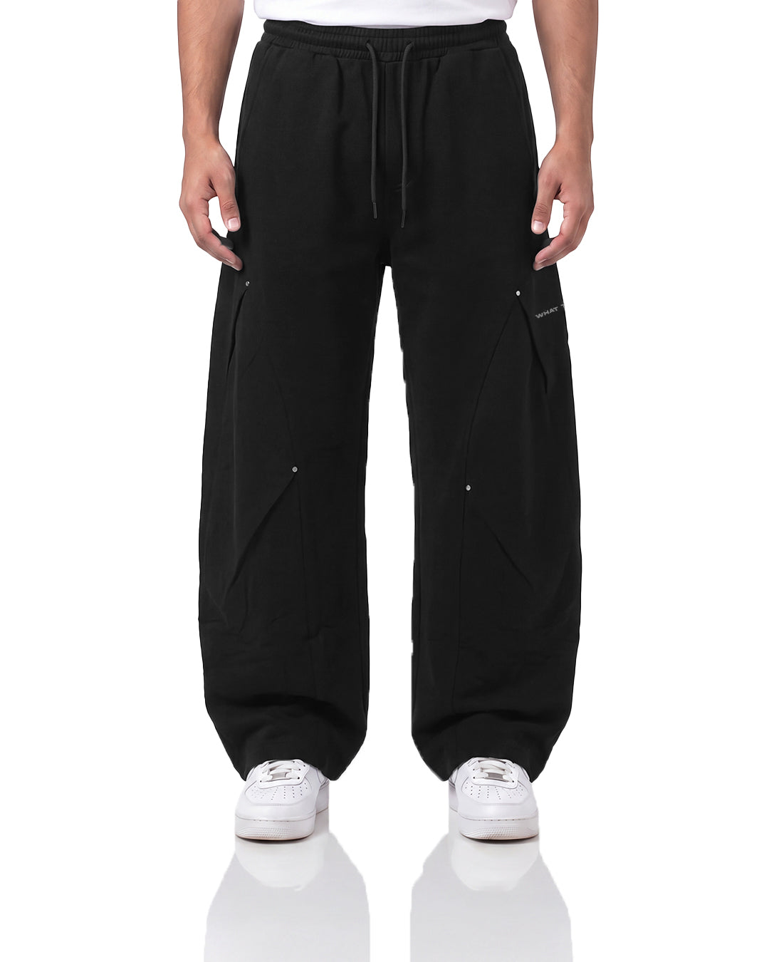 Metal Black Samurai Cotton Pants