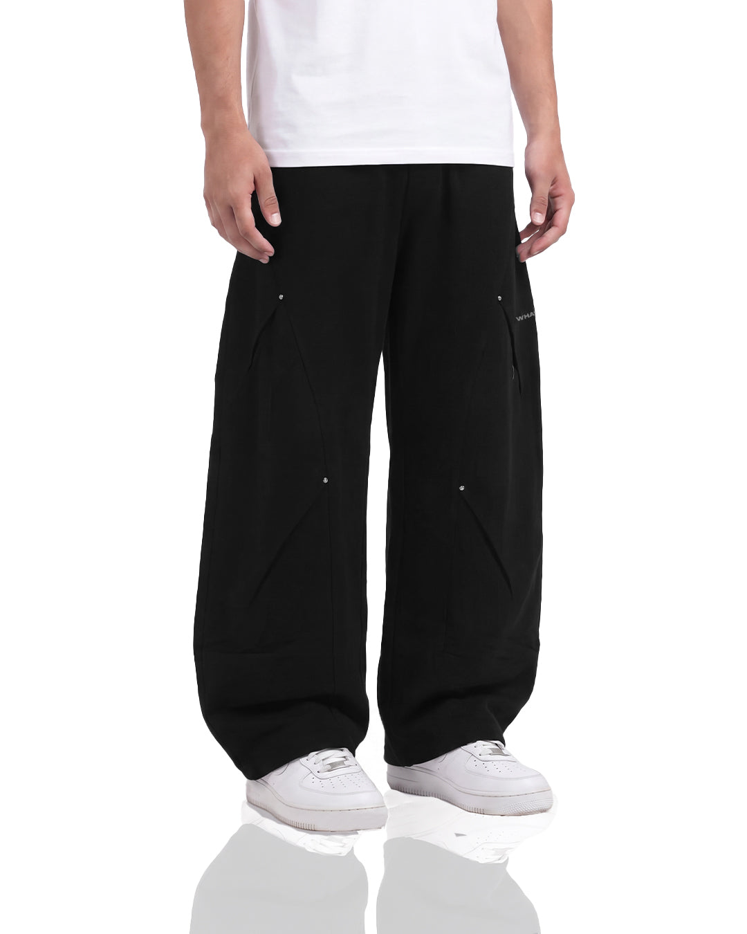 Metal Black Samurai Cotton Pants