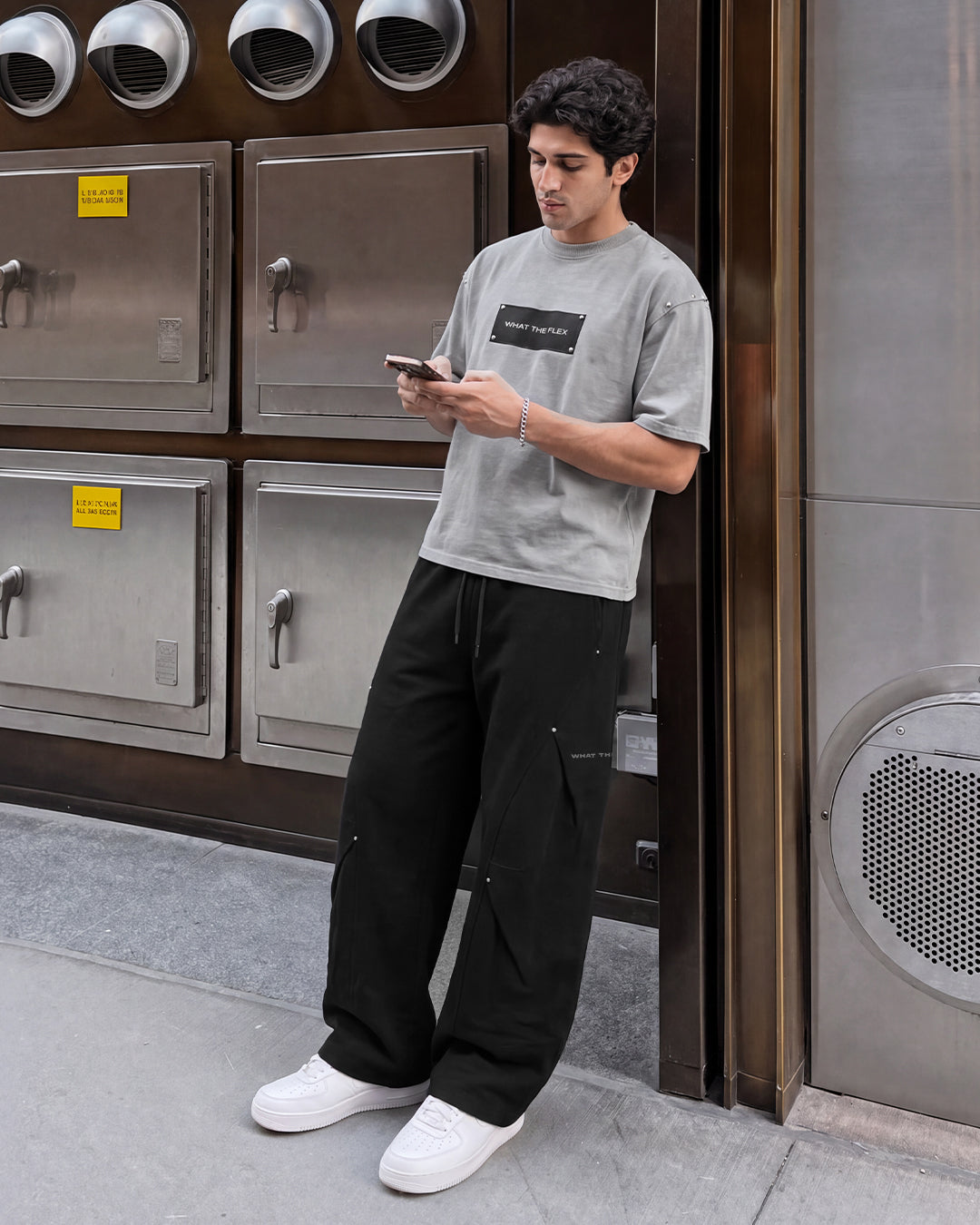 Metal Black Samurai Cotton Pants