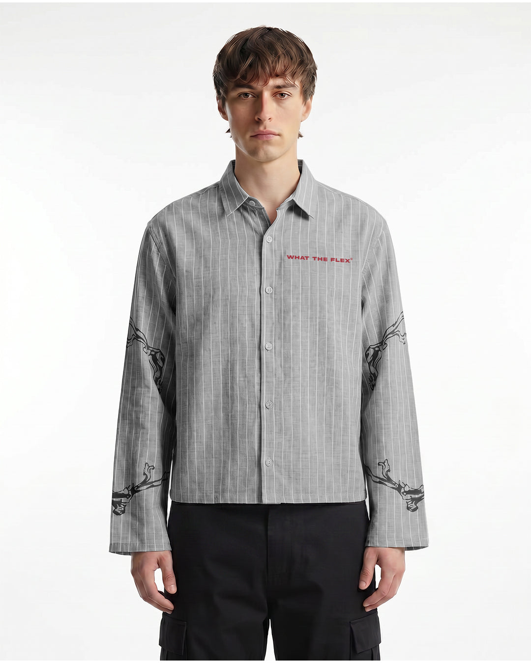 My Place Linen Striped Shirt