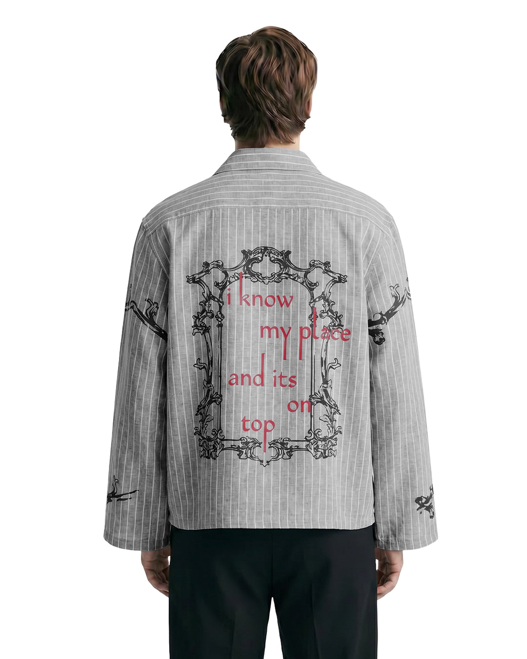 My Place Linen Striped Shirt