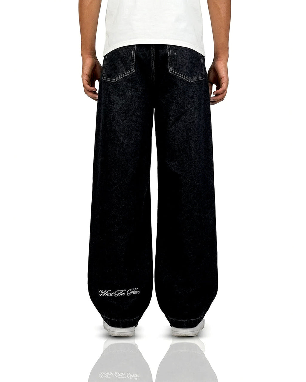 Midnight Black Baggy Jeans